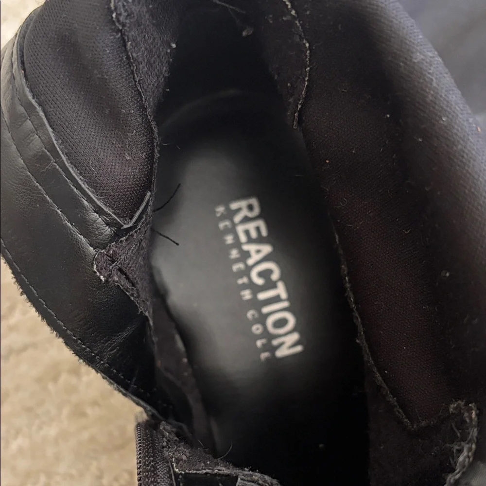 Kenneth Cole Black Knee-High Women's Boots - Picture 6 of 6